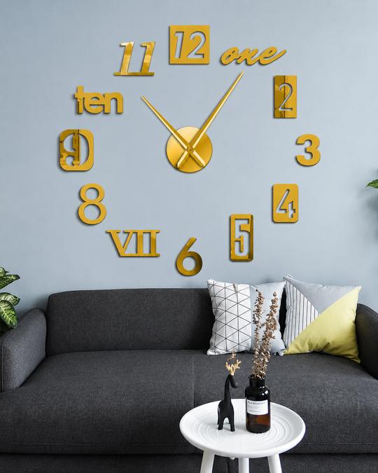Wandklok Creatief Design Modern