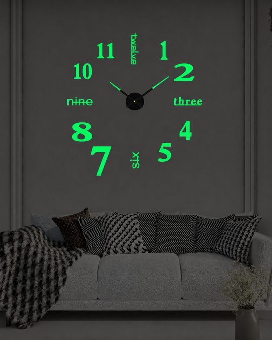 Wandklok Creatief Design Modern