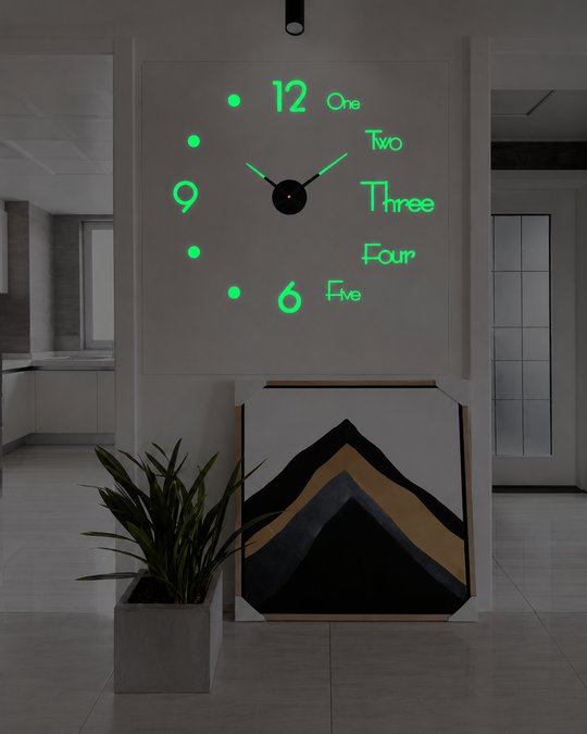 Wandklok Creatief Design Modern