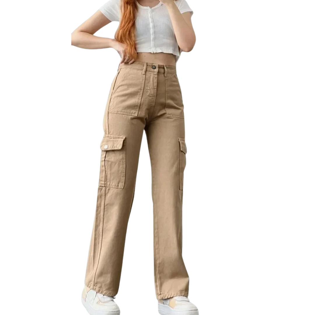Multi Pocket Cargobroek voor dames