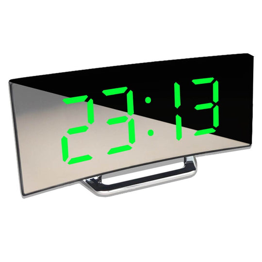 Gebogen LED Digitale Wekker