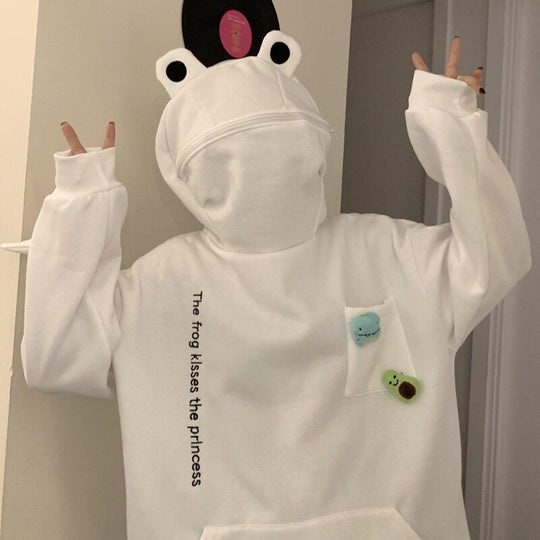 Kikker Rits Hoodie
