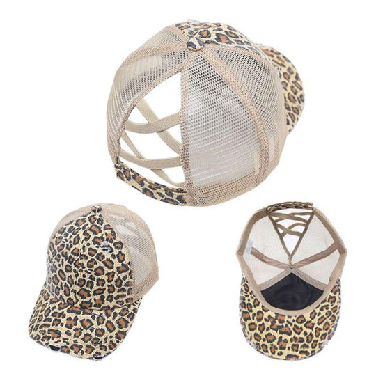 Criss Cross Paardestaart Cap