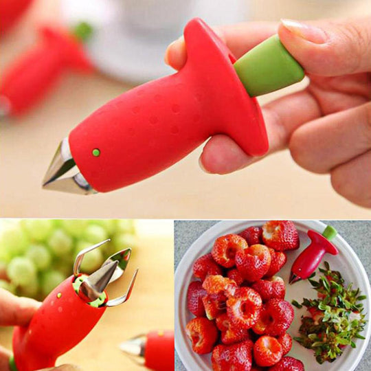 Set fruitpulpjes en -snijders