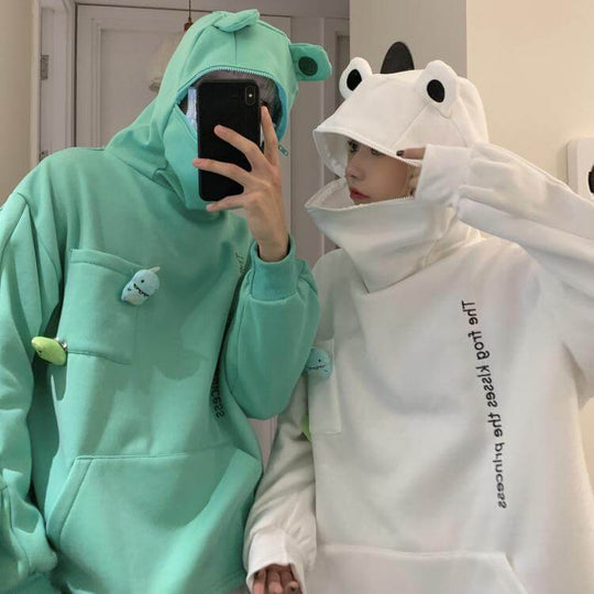 Kikker Rits Hoodie