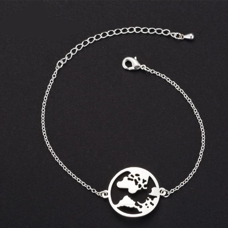 Wereldbol Armband Deluxe Reizen