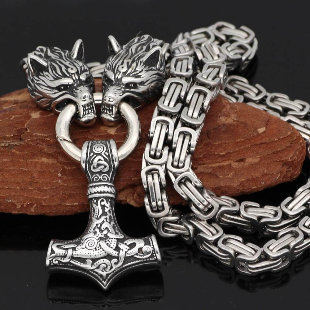 Thor Hamer Hanger Ketting Belleza